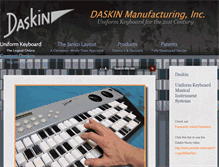 Tablet Screenshot of daskin.com